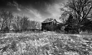 Nobody Home - B&W
